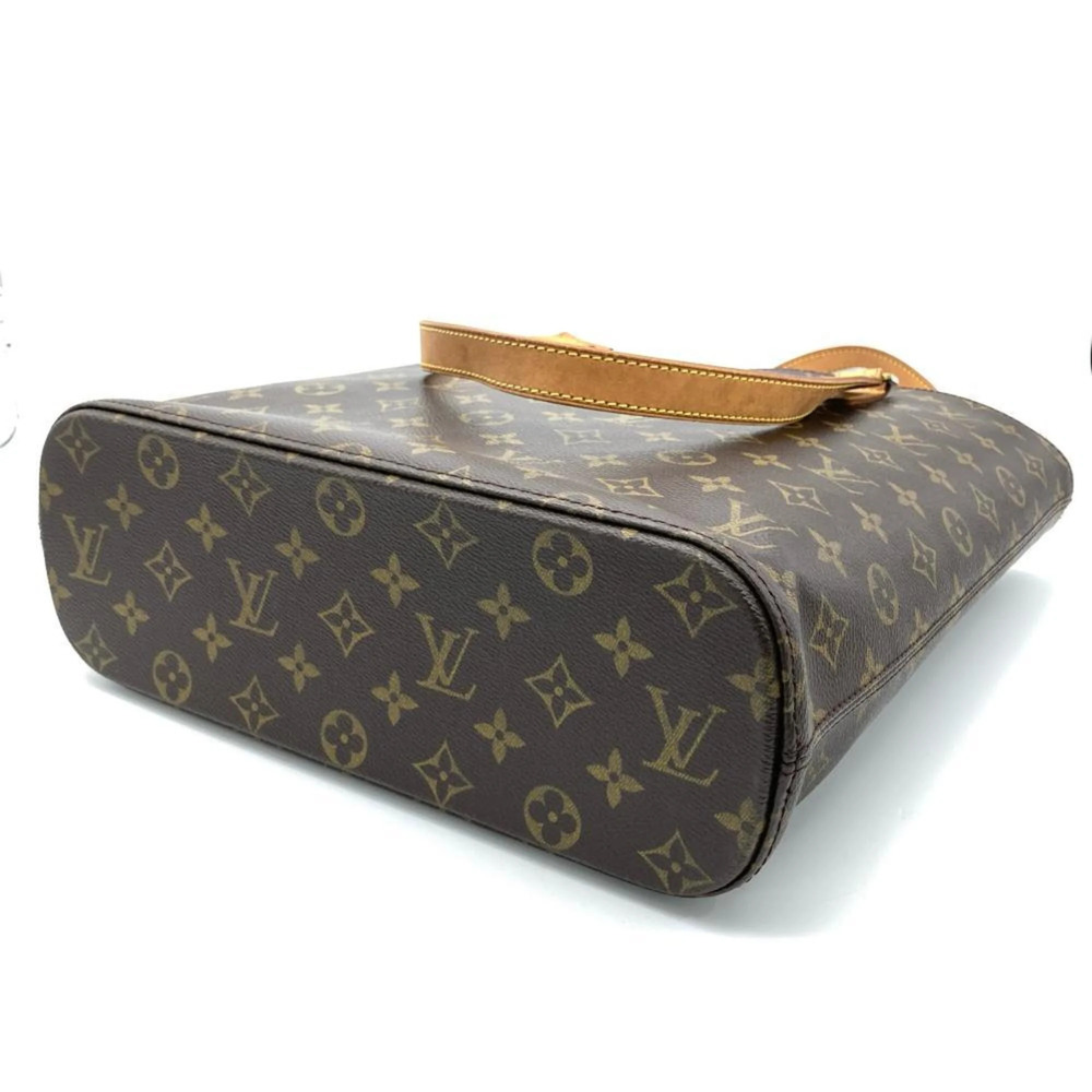 LOUIS VUITTON Authentic Brown Monogram Canvas Tote Bag - Picture 3 of 9